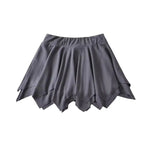 Summer Sexy Pure Desire Loose Edge Design Sense Short Skirt Women High Waisted Wrap Hip Reducing Age Pleated A-line Skirt H2JI