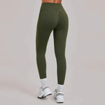 Women's Gym Yoga Pants Nude Feeling Sports Clothes Elastic High Waist Buttock Lifting Sports Fitness Tight Sweatpants