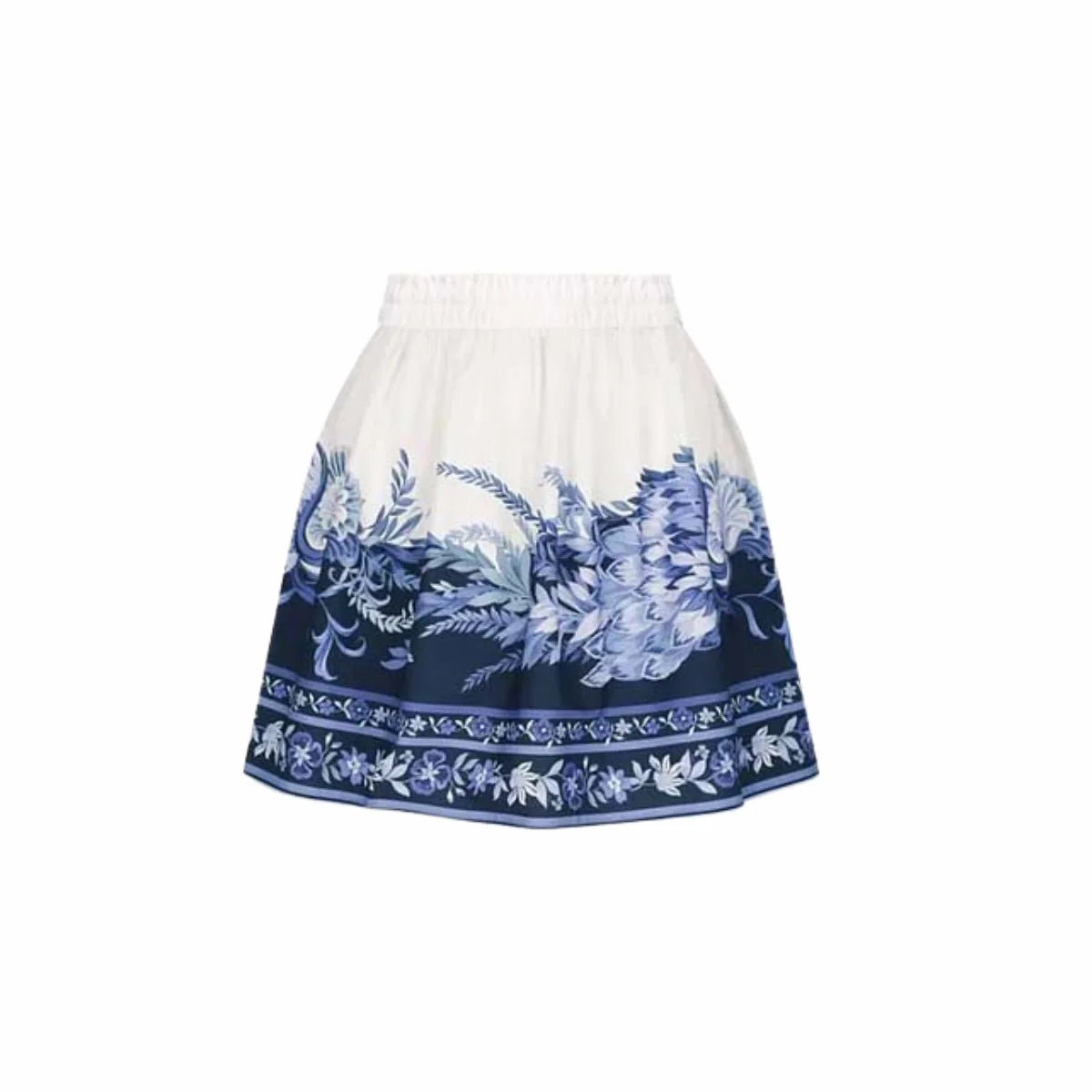 New Swimsuit High-End Design 2Pcs Floral Print Ruffle Slimming Holiday Sexy Hot Spring One Piece Swimsuit for Women