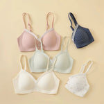 Underwear Girl Sweet Style Beautiful Wireless Bra for Women Soft Breathable Small Breasts Bralette Comfortable Lingerie 2026
