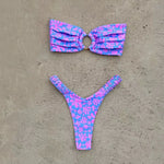 Micro Bikini Push Up Women Swimsuits 2026 Sexy Female Swimwear Brazilian Bikini Set Thong Biquini Swim Suits Print Beachwear