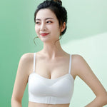 Push-Up Bras For Women Front Buckle Strapless Bra Seamless Invisible Bra Wireless Underwear Solid Color Sexy Lingerie S-XL