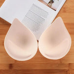 Tear Drop Shape Breast Pad Invisible Bra Pad Insert Removeable Sports Bra Cups Inserts Chest Insert Pads for Swimsuit Bikini