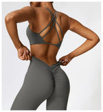 Push Up Gym Top Women Pleated Design Sports Bra Women Sexy Yoga Bra Running Yoga Clothes Women Fitness Workout Brassiere Women