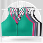 Seamless Bra Women Front Zipper Tube Tops Wrapped Chest Vneck Wireless Bra Comfort Tube Bra Beauty Back Underwear Sports Vest
