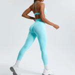 Women Sports Underwear High Support Sports Top Push Up Yoga Bra Gym Crop Top Fitness Workout Bra Running Brassiere Sportswear