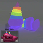 2pcs Detachable Fins Unisex Shark Slippers Charms Luminous In Dark Christmas Red Hat Halloween Pumpkin DIY Shoes Accessories
