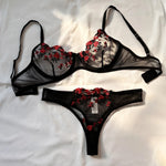 Sexy Lingerie Fancy Lace Eroticу Set Woman 2 Pieces Transparent Women's Underwear Embroidery Erotic Beautiful Bra And Panty Sets