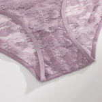 FINETOO 3PCS Women Lace Panties Sexy Hollow Underpants Sexy High Waist Lace Panty Elegant& Romantic Ladies Breathable Underwear