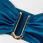 Sexy U Shaped Bandeau Bikinis Sets Mujer Strapless Swimwear Women Gold Swimsuit Bathing Suit Biquinis Brazilian Bikini Swim 2026