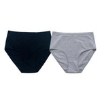 2Pcs/Set Women Cotton Panties High Waist Briefs Breathable Underwear Female Underpants Plus Size Sexy Lingerie S-XXL 8 Colors