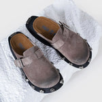 2025 Brand New Big Size 45 Denim Leisure Mules Shoes Women Trendy Comfy Walk Casual Clogs Flats Outdoor Slipper Men Slides