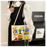 Design Patchwork Zipper 2026 Hot Sale Women's Bags Retro High Quality Women's Bags PU New Personality Stylish Shoulder Bags