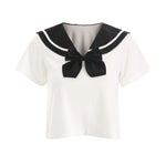 Japanese Korean Style Student Uniform Cosplay Costume Women Sexy Lingerie Tops and Pleated Skirt Sets Role Play Costume
