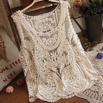 Women's Sleeveless Lace Tank Top Sexy Embroidery Hollow-out Floral Crochet Shirt Tank Tops for Women 2025