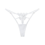 Sexy Thong Lace Panties Women Briefs Girls G String Hollow Out Transparent Underwear Female Thin Low Waist Lingerie Size S-XL