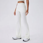 Flare Leggings Women Yoga Pants Bell-bottoms Yoga Trousers High Waist Fitness Pants Stretch Gym Wide Leg Yoga Leggings