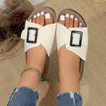 Summer Women Slippers Lightweight Buckle Thick Sole Slip-On Platform Sandals ladys Soft EVA Outdoor Beach Shoes
