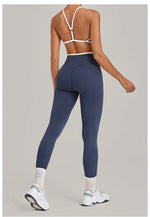 Women's Seamless Yoga Sets Sports Fitness Gym Sleeveless Vest Hip-lifting Slim Fit Pants Suits Running Training Workout Sets