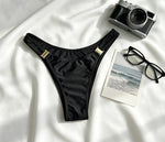 Push Up Bikini Micro Bikinis Set 2026 Womens Swimsuit Sexy Female Thong Swimwear Bathing Suit Solid Thong Biquini Swimming Suits