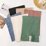 Slimming Tummy Shaperwear Women High Waist Shorts Seamless Underwear Breathable Ribbed Body Shaper Fitness Comfy Shapers