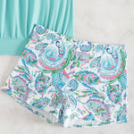 Summer Two Pieces Swimsuits Woman Print Swimwear Female Tankini Sets Beachwear High Waisted Bathing Suit Sports Women Bathers