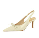 2026 Latest Light Luxury Style Women's Casual High Heel Sandals Summer Exquisite Pointed Shallow Mouth Fine Heel Modern Sandals