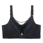 Plus Size 40-52 Sexy Seamless Bras For Fat mm oversize cup 120EFG cup bra with adjustable back underwear push up sexy lace bra