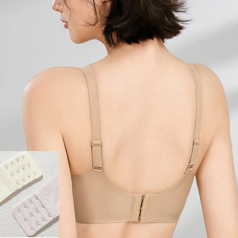 Double Lift Soft Support Bra for Women Seamless Anti-Sag Lightweight Push-Up Lingerie Comfort Underwear Sport Everyday Bras
