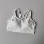 Women's Summer Shock-absorbing Running Yoga Tank Top with a Beautiful Contrasting Sports Bra and a Professional Pilates Bra