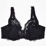 Bras For Women Minimizer Brassiere Plus Size Lace Bra Support Underwire Full Big Cup Thin Adjusted-straps D E F G H I