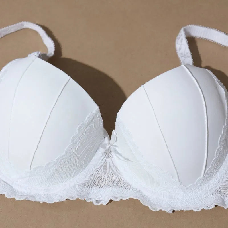Beauwear Women's Big Size Brassiere with wire Floral Lace Underwear Push Up Bras