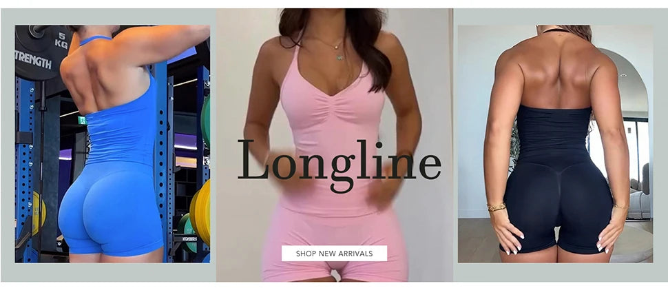 Longline Gym Top Women Clothes Sports Shirts Yoga Crop Top Vest Sports Bra Padded Halter Fitness Backless Workout Tank Top Woman