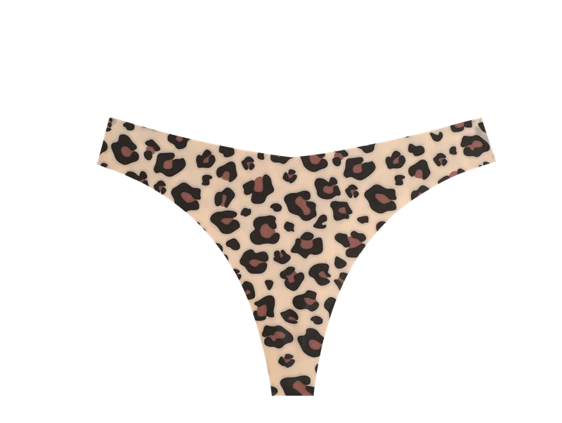 3Pcs Women G-string Seamless Sweet Fruit Thongs Low-waist Panties Ladies Soft Cute Thongs Female S-XL T-Back Panties Underwear