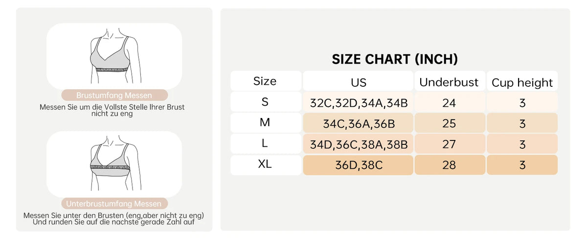 7 Pack Women's Sexy Bra Panties Set Front Closure Seamless Push-Up Wireless with Removable Padding Basic T-Shirt Lingerie