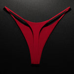 Low Waist Cotton Thong Women Panties Sexy Briefs T-back Bikini Underwear Seamless G String Sports Female Lingerie Size S-XXL