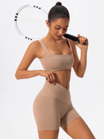 Hearuisavy Summer High Quality Sports Bra Push Up High Impact Gym Underwear Women Breathable Yoga Clothes Fitness Workout Top