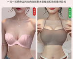 Backless Bra Women Thick Padded Push Up Adhesive Sticky Invisible Bra Small Bust Strapless Convertible Bralette Beach Essential