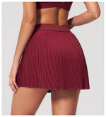 Golf Tennis Skirts with Pocket Women Gym Running Pleated Skorts Outdoor Sports Fitness Slim Shorts High Waist Yoga Golf Skirt