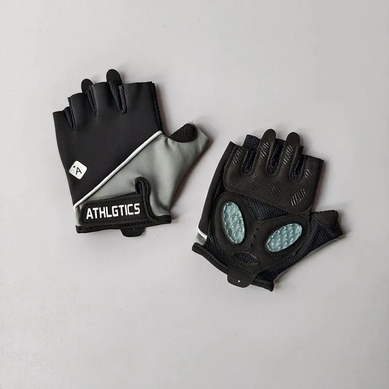Women's Half Finger Fitness Protective Gloves Anti-Slip Wear-Resistant Sports Gloves for Cocoon Protection