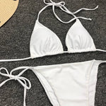 Sexy Neon Extreme Mini Micro String Bikini 2025 Women Swimsuit Female Swimwear Two-Piece Bikini Set Bathing Suit Swim Beach Wear