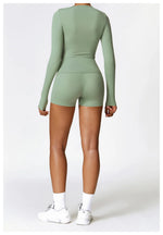 NCLAGEN Long Sleeve Workout Top Gym Pilates Clothes Women Active Wear Sports Shirt Elastic Fitness Yoga Clothing Running Shirts