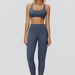 Women Yoga Suit Tracksuit Sports Bra High Waist Legging Shorts Outfit Gym Set Fitness Running Workout Clothes Push Up Sportswear