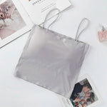 Seamless Bra Summer Tube Tops Women Crop Tops with Removable Pads Sexy Lingerie Invisible Top