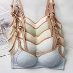 Cotton Everyday Bra for Women No Steel Ring Breathable Comfortable Bras Girls Fashion Underwear Bralette Women's Intimates