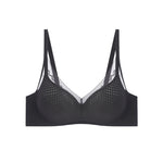 Big Chest Appears Small Bra for Women Lightweight Breathable Seamless Soft Support Breast Collection Anti Sagging Bra OWD6105
