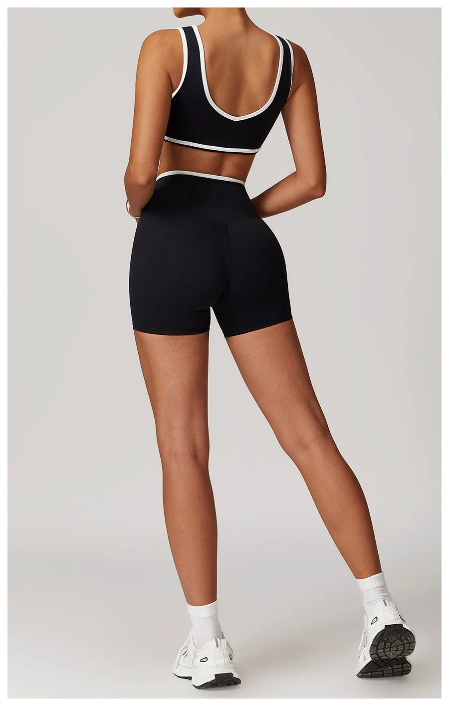 Yoga Set2 Pieces Workout Outfits Fitness Sportswear Gym Tracksuit High Waist Leggings Sports Bra Athletic Wear Women Clothes