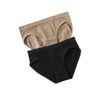 2Pcs/Set Seamless Panties Women Briefs Panty Low Rise Bikini Sexy Underwear Female Full Coverage Underpants Lingerie Panty