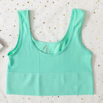 Seamless Bras For Women Streetwear Rib Sports Tank Top Sexy Lingerie No Pads Crop Top Female Fitness Underwear