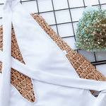 Sexy Wrap Around Bandage Women Swimwear One Piece Swimsuit Female Bather Deep V Neck Bathing Suit Swim Backless Monokini V1639C